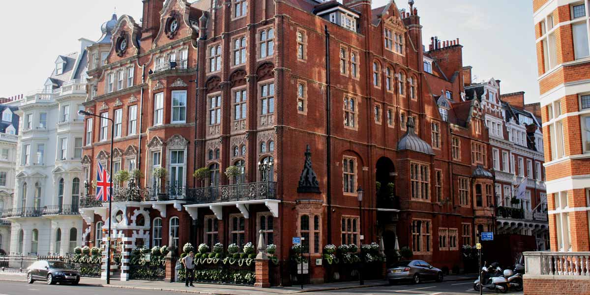 Best Hotels Near Kensington Palace, The Milestone Hotel, Prestigious Venues